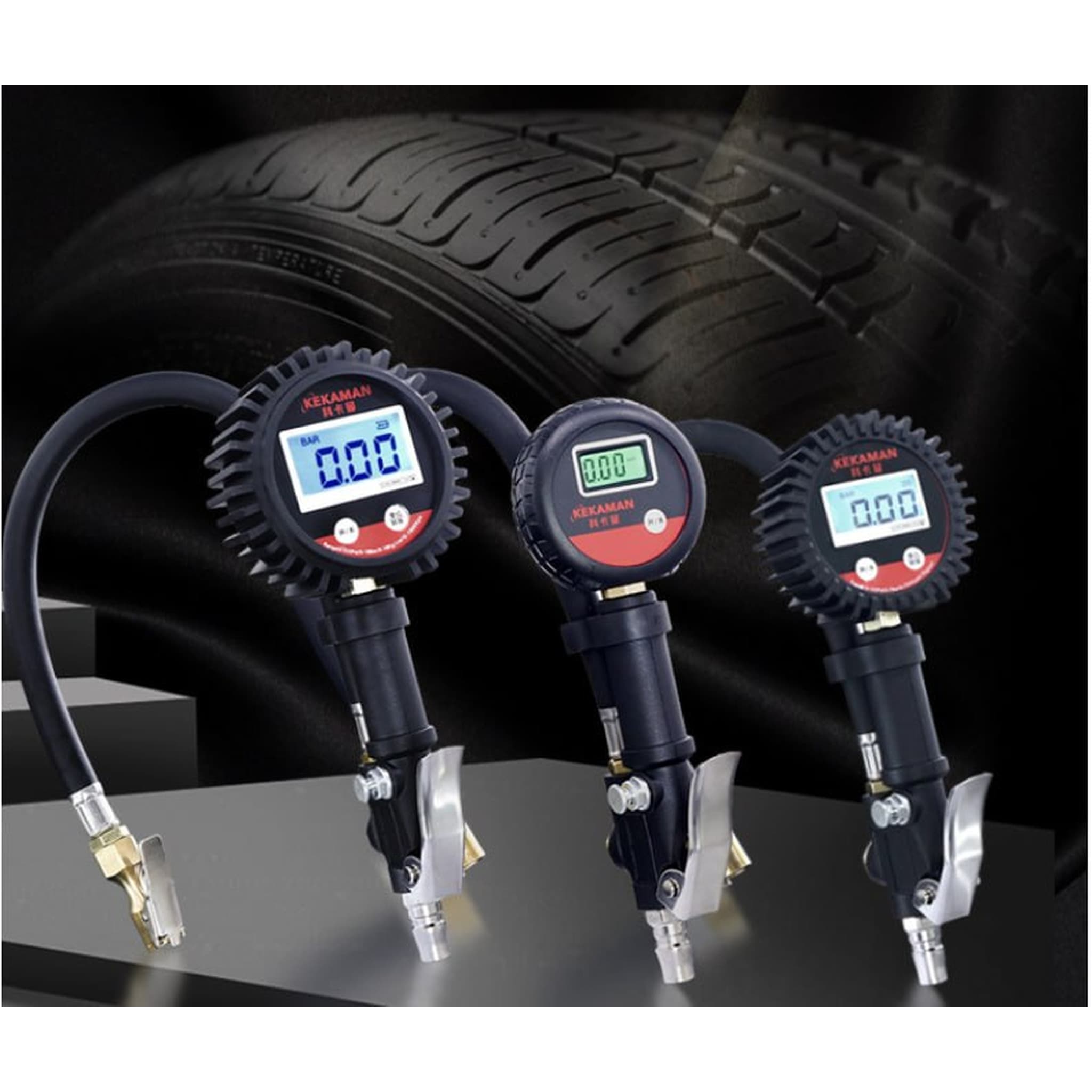 Электронный манометр KM 1207 (ID 72)