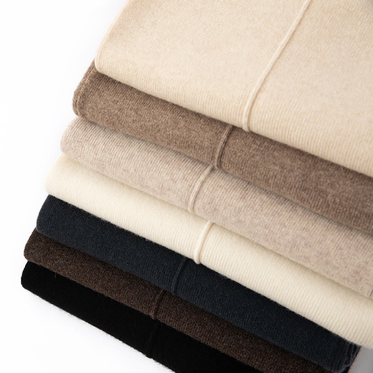 Оптовая продажа трансграничных товаров: 100% чистые кашемировые вязаные брюки-палаццо для женщин, свободный крой, высокая...