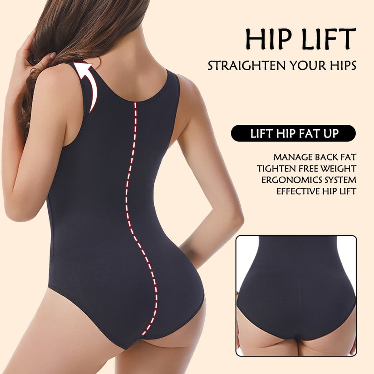 Корректирующее белье на пуговицах для женщин, корректирующее фигуру, подтягивающее талию, цельное корректирующее белье,...