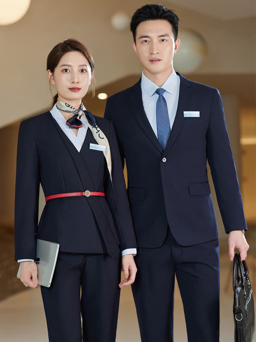 Полный комплект новой рабочей одежды для бизнес-холла China Mobile, женский костюм, куртка, деловая униформа для...