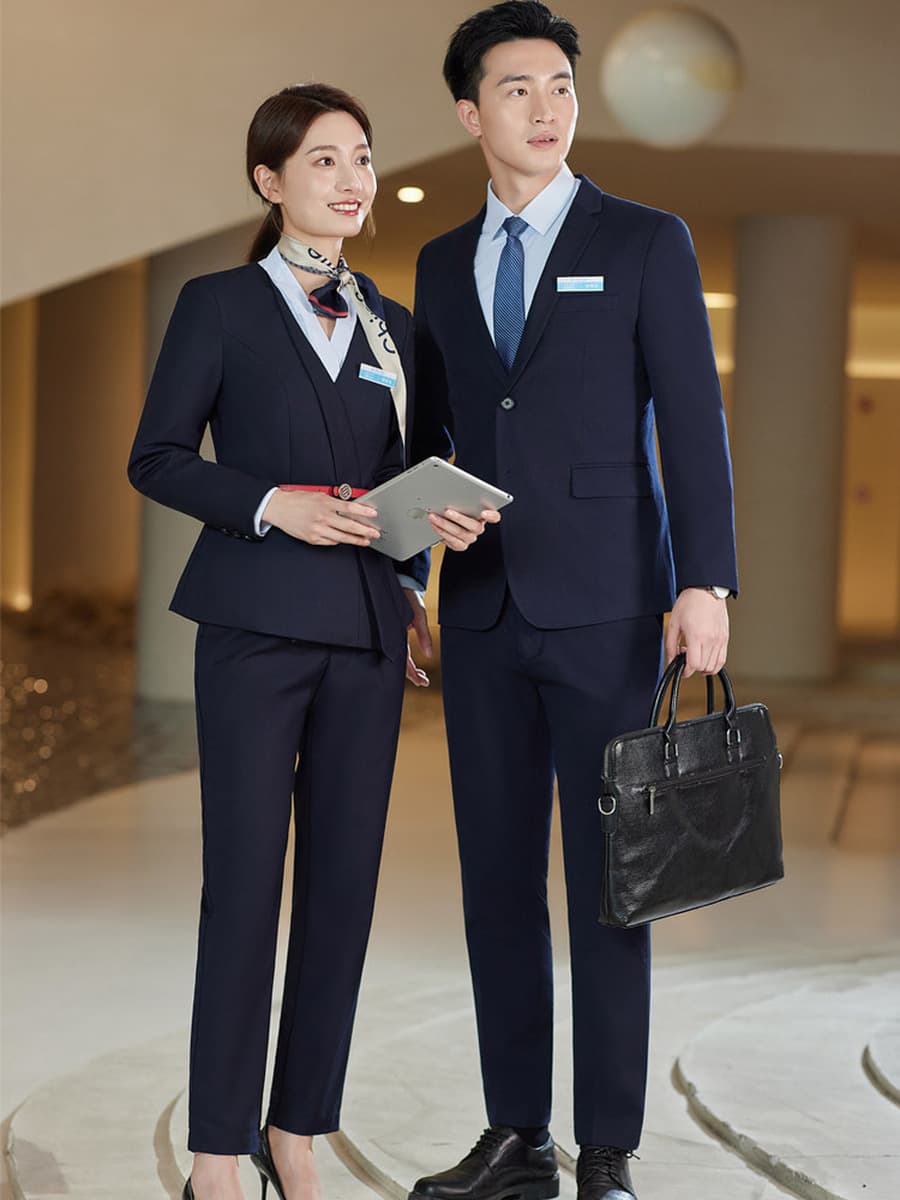 Полный комплект новой рабочей одежды для бизнес-холла China Mobile, женский костюм, куртка, деловая униформа для...