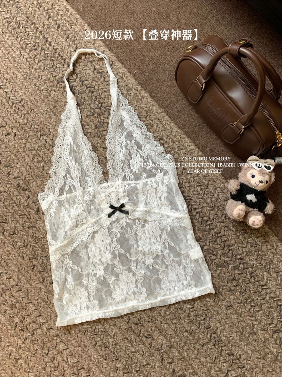 Чистый ветер сексуальное кружевное платье-подтяжка женское зимнее 2024 новое платье без рукавов, чтобы носить короткую юбку...