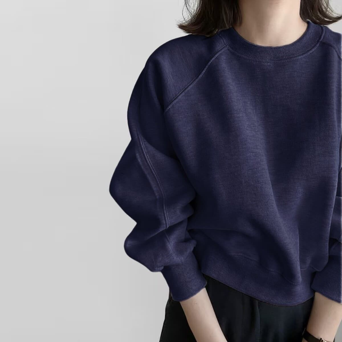 Женская толстовка, новинка 2025 года, модная модная стильная весенне-осенняя флисовая утолщенная короткая миниатюрная серая...