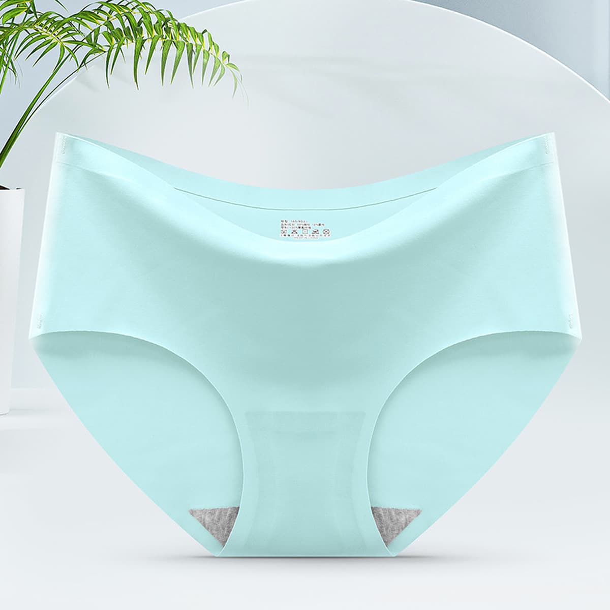 Женские трусики из ледяного шелка, бесшовные трусики, цельные трусики, талия, сексуальные женские трусы оптом