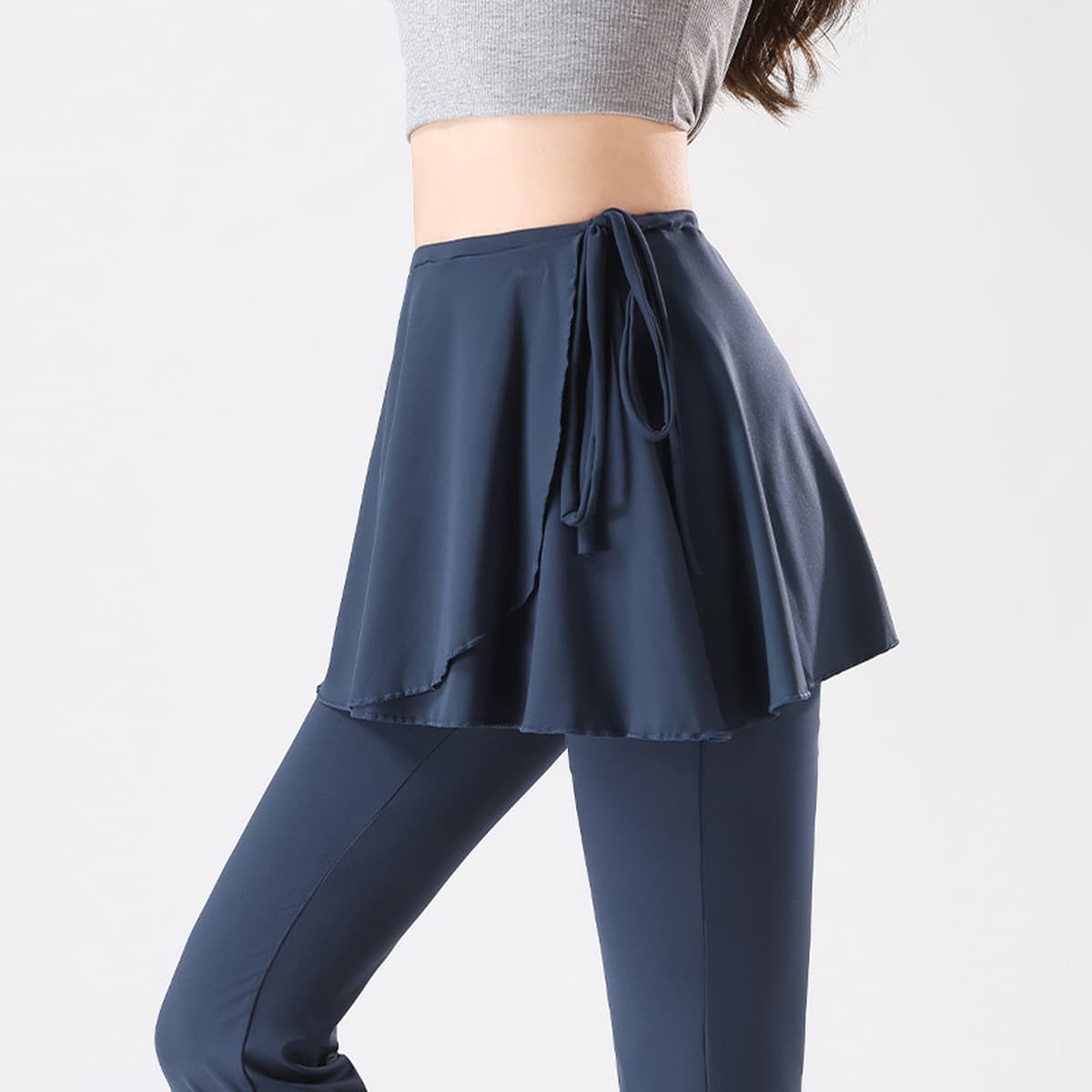 Женская юбка для йоги, предотвращающая смущение, новая юбка с защитой от воздействия, ультракороткая юбка для фитнеса, бега...