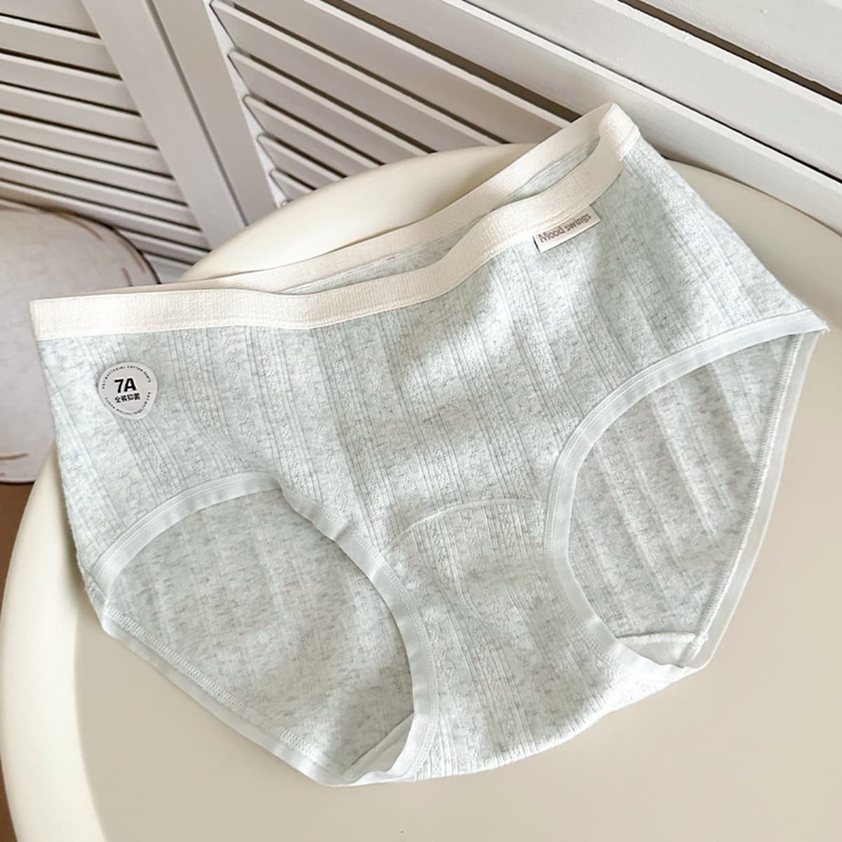 2025 новых женских трусиков из чистого хлопка, антибактериальные, хлопковая промежность, бесшовные, средняя посадка, большие...