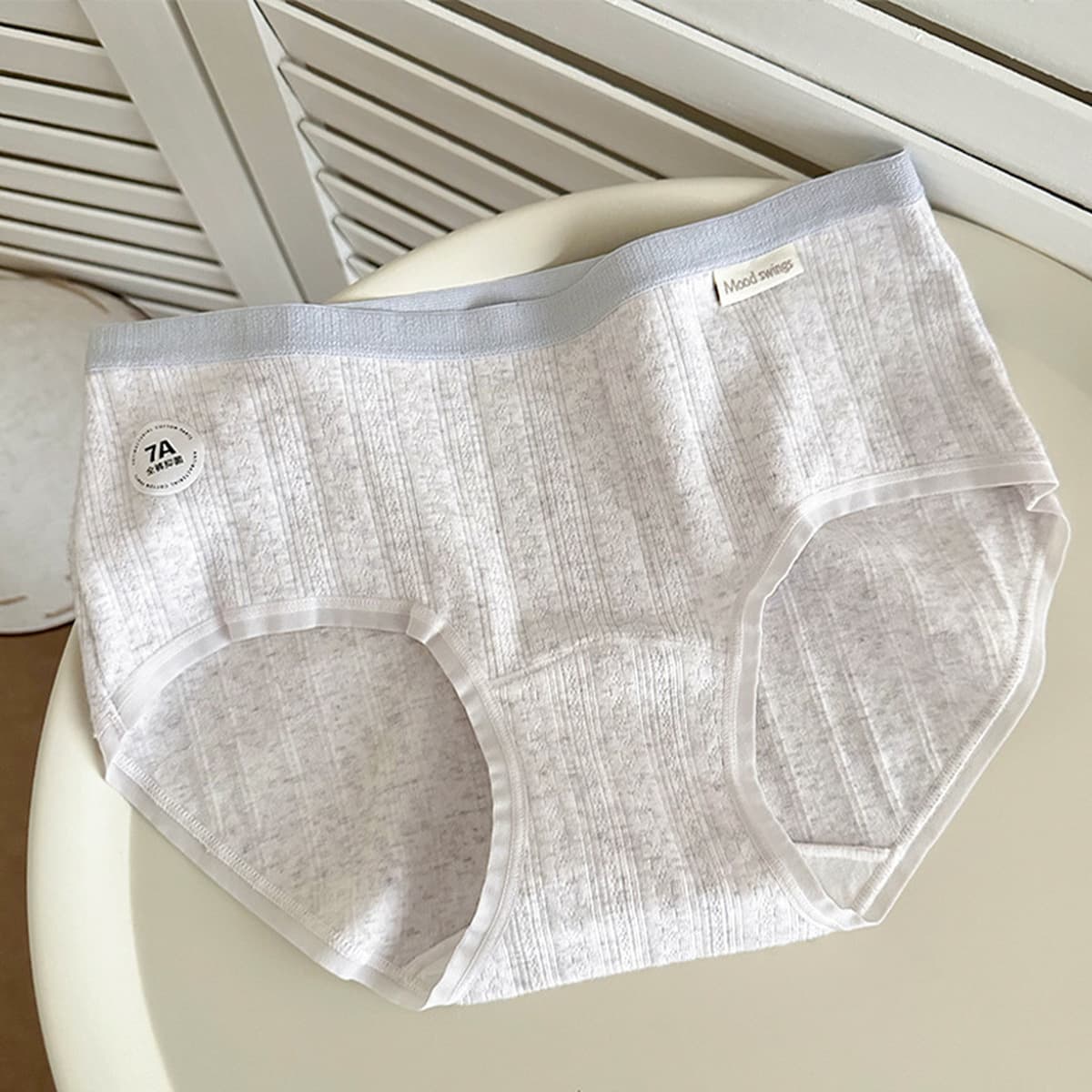 2025 новых женских трусиков из чистого хлопка, антибактериальные, хлопковая промежность, бесшовные, средняя посадка, большие...