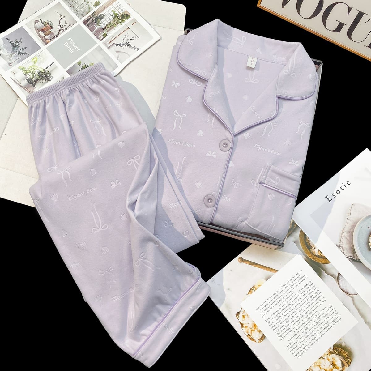 Немецкая пижама женский осенний и зимний новый кардиган с длинными рукавами