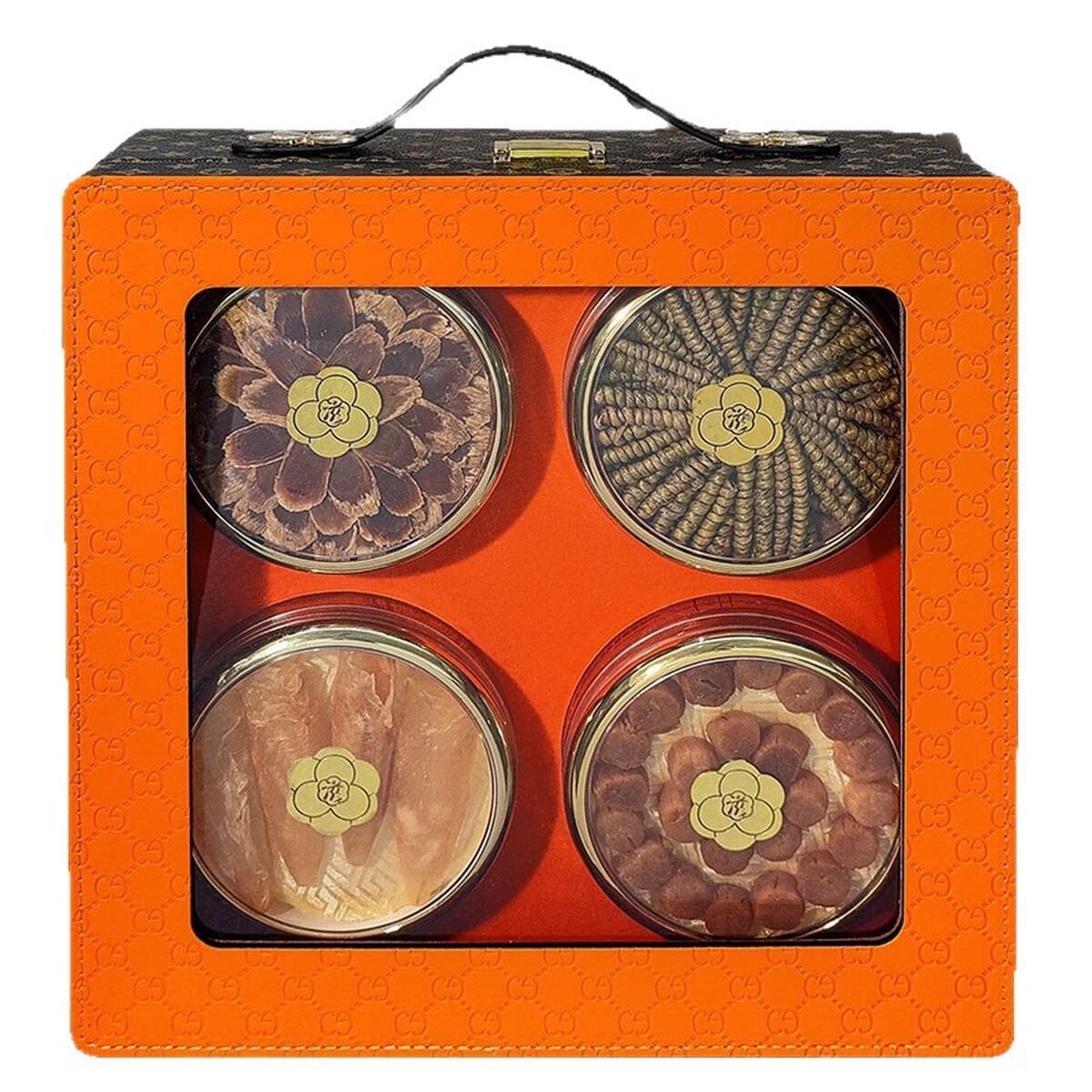 Подарочная коробка тоника, четыре предмета, пять предметов, ломтики американского женьшеня, ломтики оленьих рогов, женьшень...