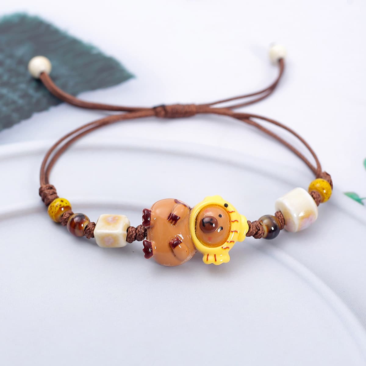 Новая пятиконечная звезда морская звезда плетет браслет для учениц