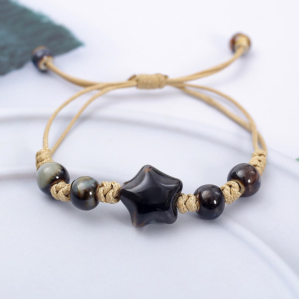 Новая пятиконечная звезда морская звезда плетет браслет для учениц