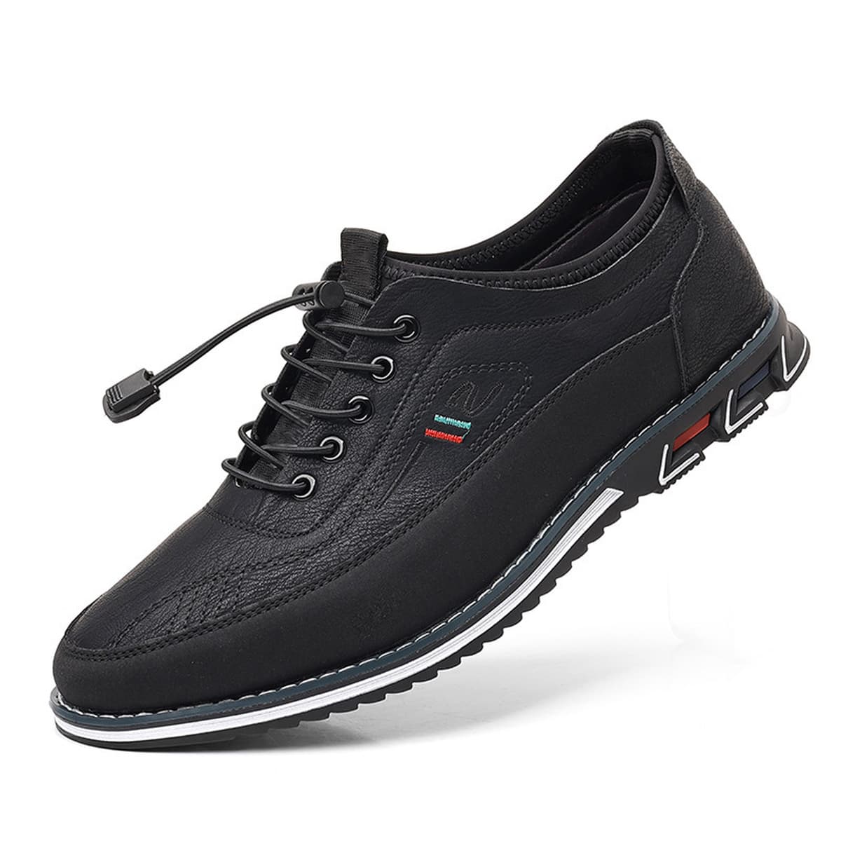 Трансграничная 2025 новая спортивная обувь для вождения автомобилей модная и удобная ленивая свободная повседневная кожаная...