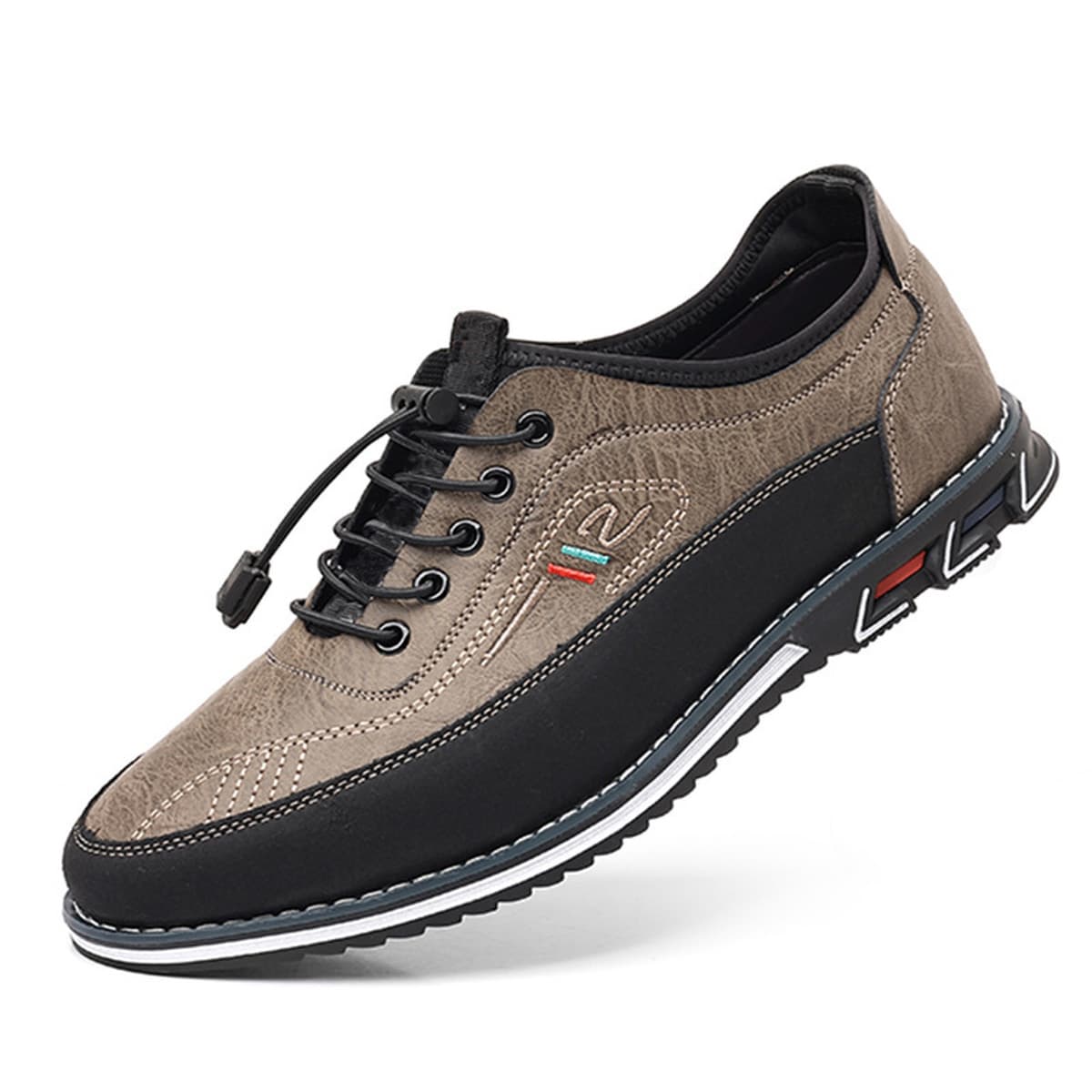 Трансграничная 2025 новая спортивная обувь для вождения автомобилей модная и удобная ленивая свободная повседневная кожаная...