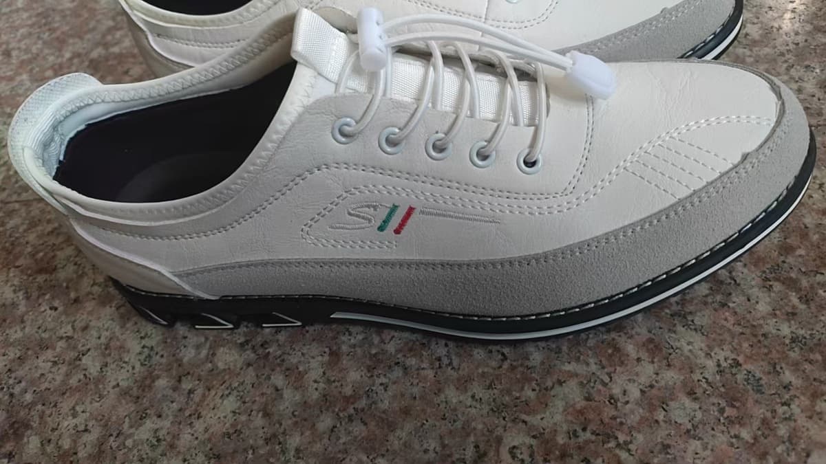 Трансграничная 2025 новая спортивная обувь для вождения автомобилей модная и удобная ленивая свободная повседневная кожаная...