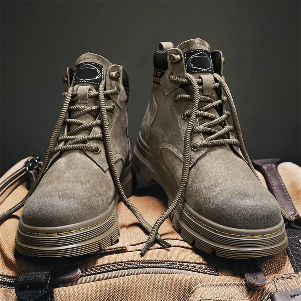 Мужские ботинки Putian с внутренней утолщенной подошвой, которую нельзя кикнуть на открытом воздухе, походная рабочая обувь...
