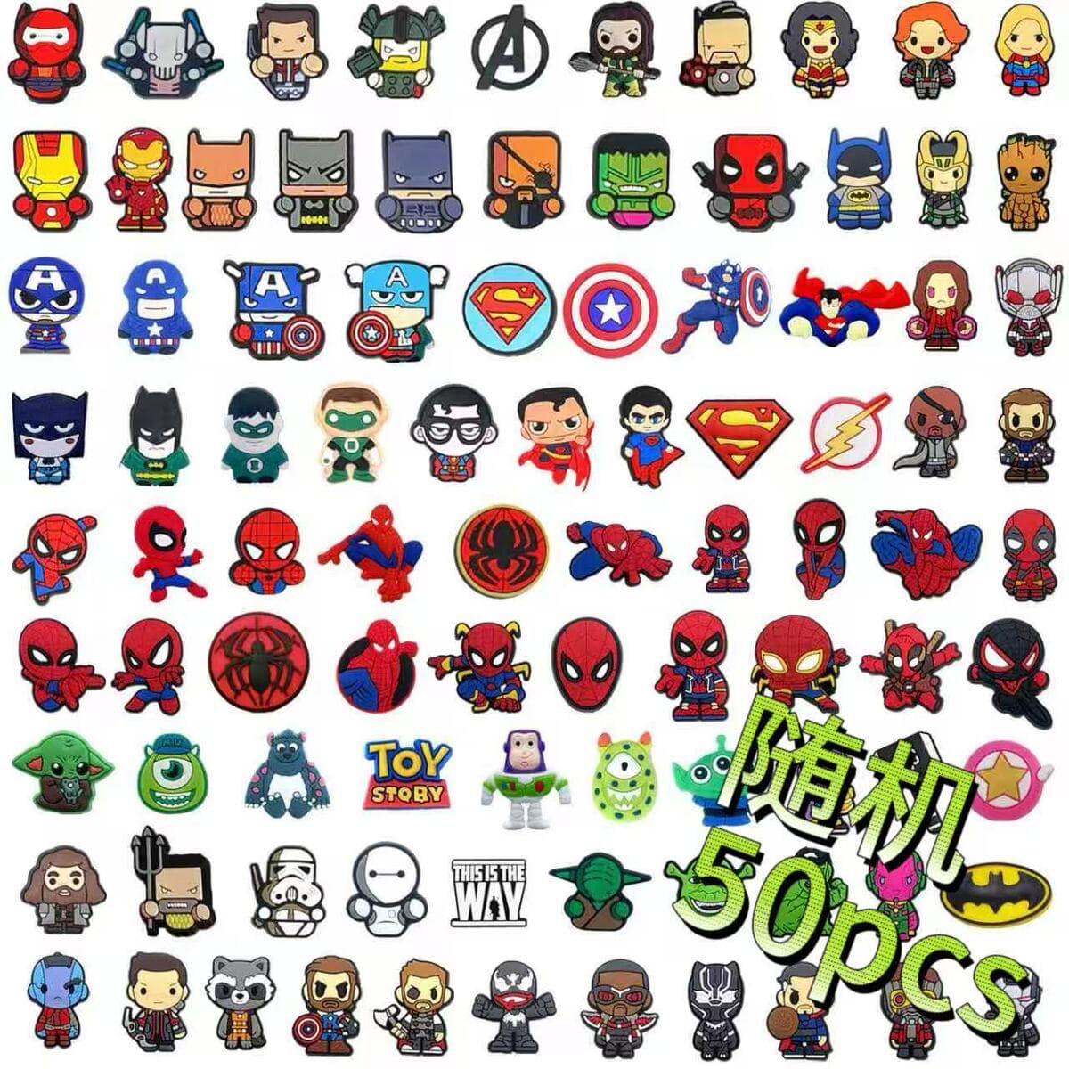 Пещерная обувь обувь цветочная обувь пряжка мультфильм мультфильм набор аксессуаров серии пещерная обувь декоративная пряжка...