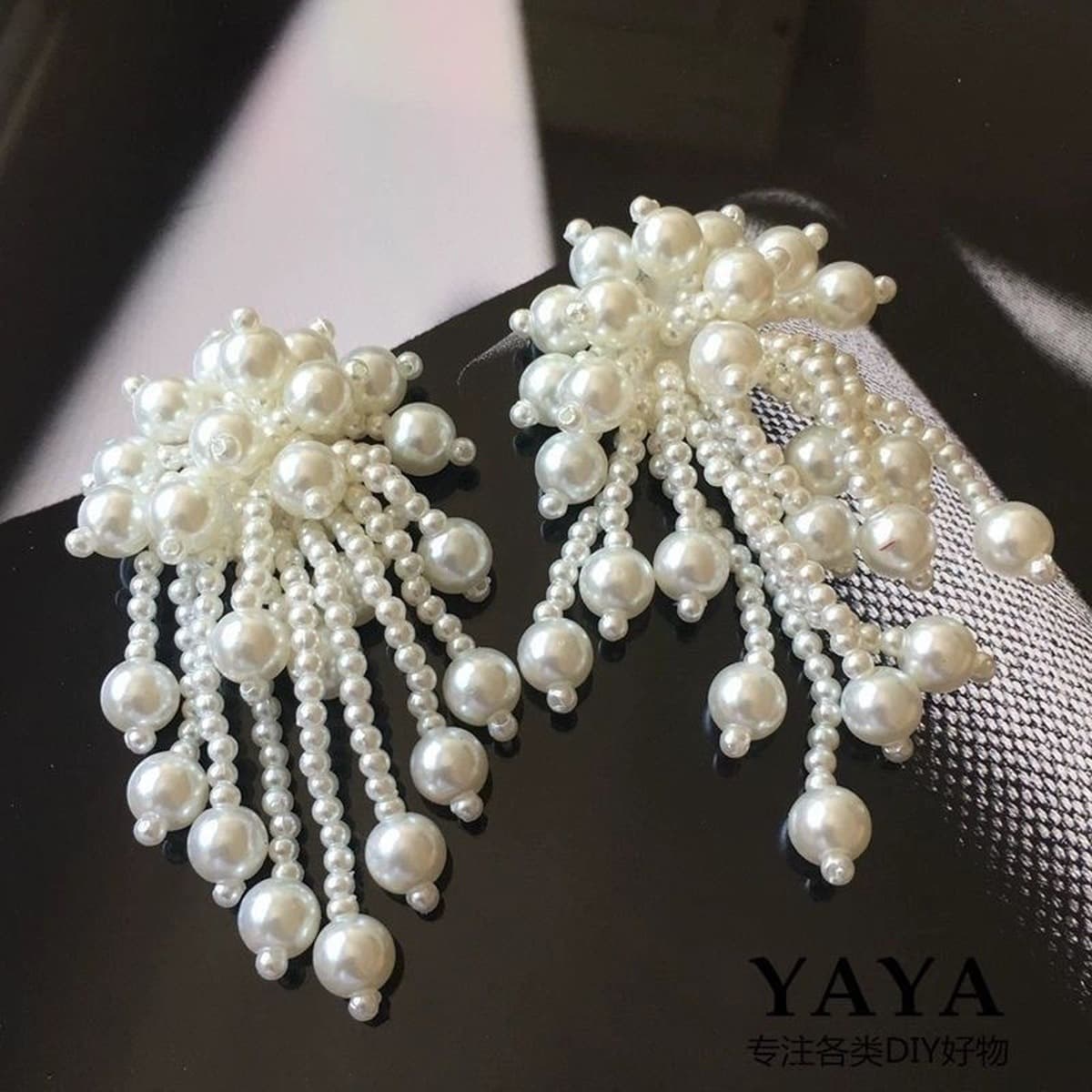 Подходим с различными туфлями, жемчужная пряжка, бант, аксессуары, дикие туфли, модная весна и лето 2024