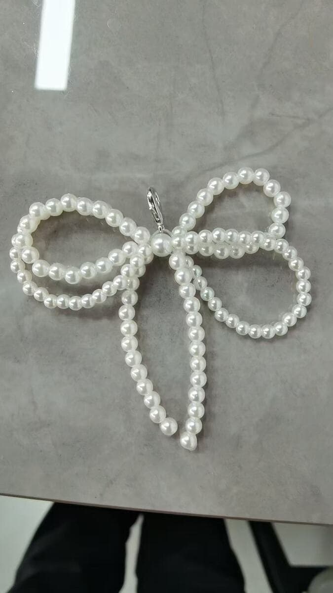 Подходим с различными туфлями, жемчужная пряжка, бант, аксессуары, дикие туфли, модная весна и лето 2024