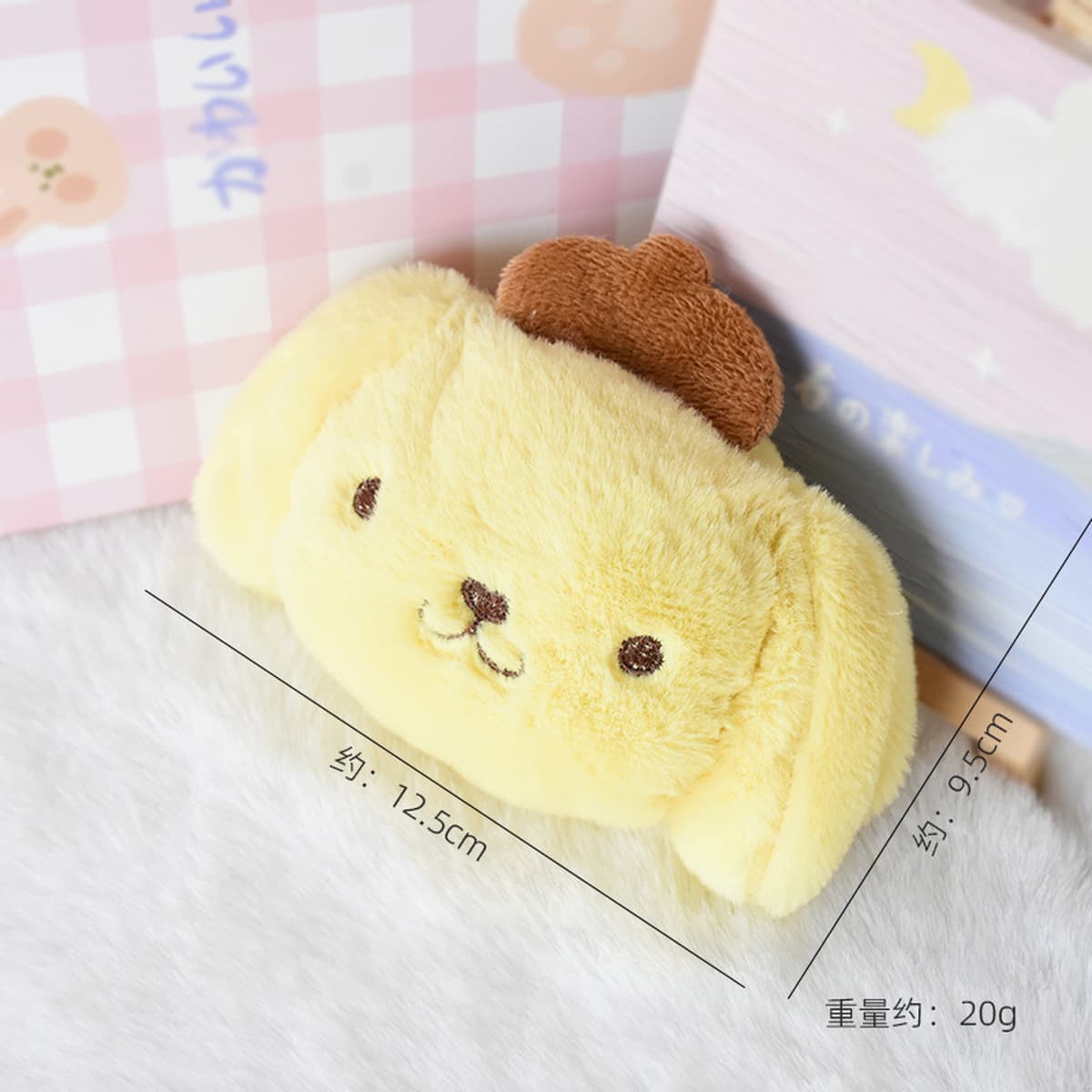 Мультяшная скрипучая плюшевая подвеска, кукла, головной убор, брошь, сумка, обувь, декоративные аксессуары, подвесные...