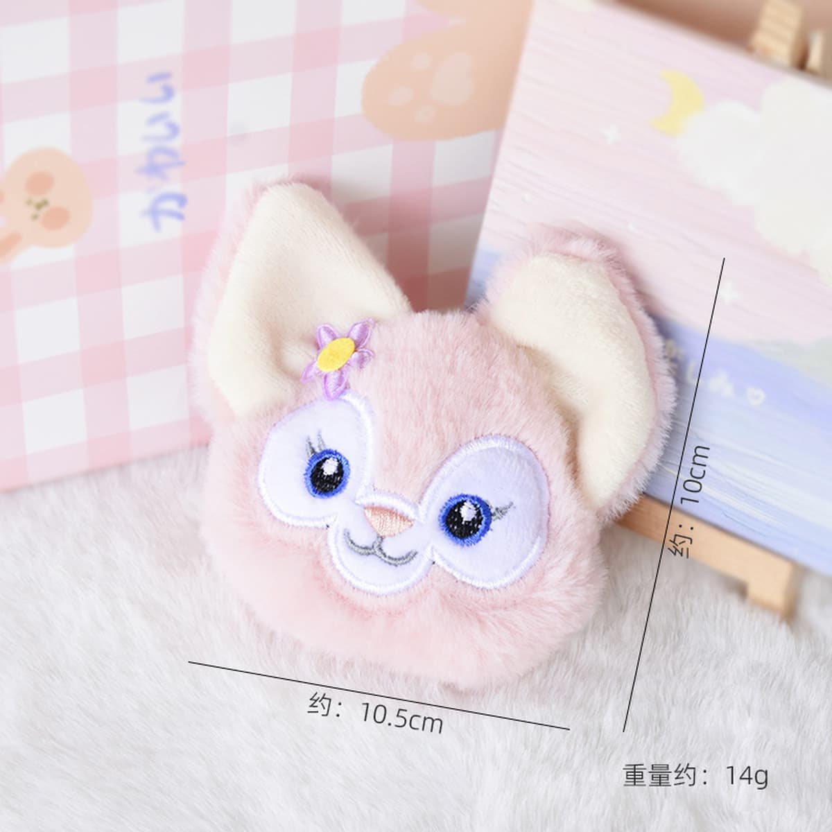 Мультяшная скрипучая плюшевая подвеска, кукла, головной убор, брошь, сумка, обувь, декоративные аксессуары, подвесные...