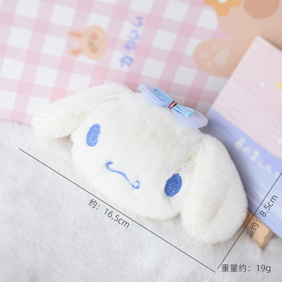 Мультяшная скрипучая плюшевая подвеска, кукла, головной убор, брошь, сумка, обувь, декоративные аксессуары, подвесные...