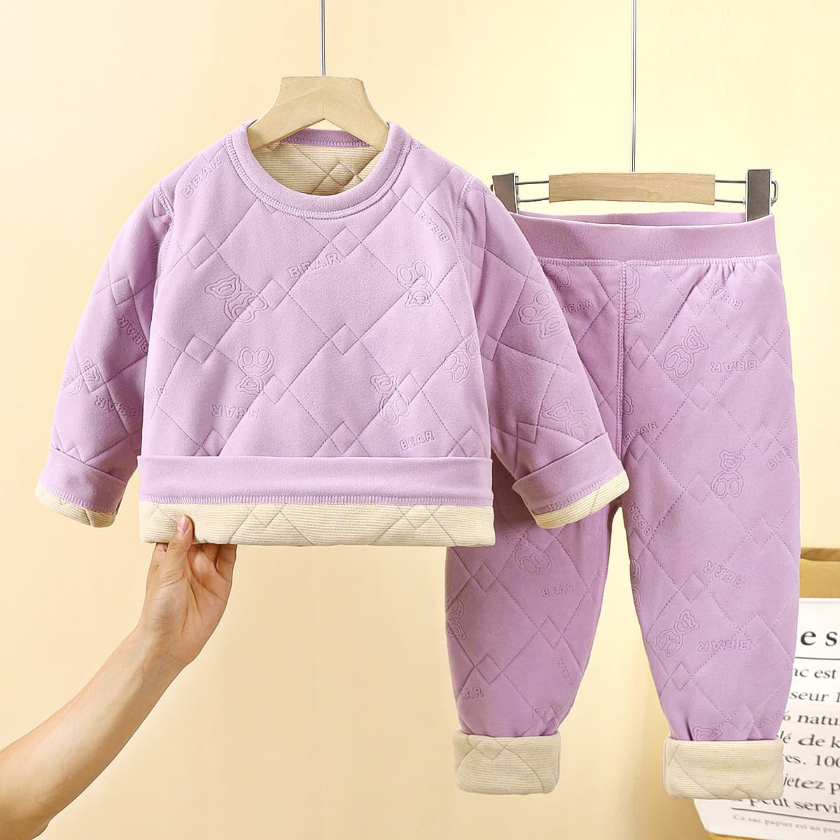 Детская школьная форма артефакт осень-зима новый трехслойный стеганый хлопок для мальчиков