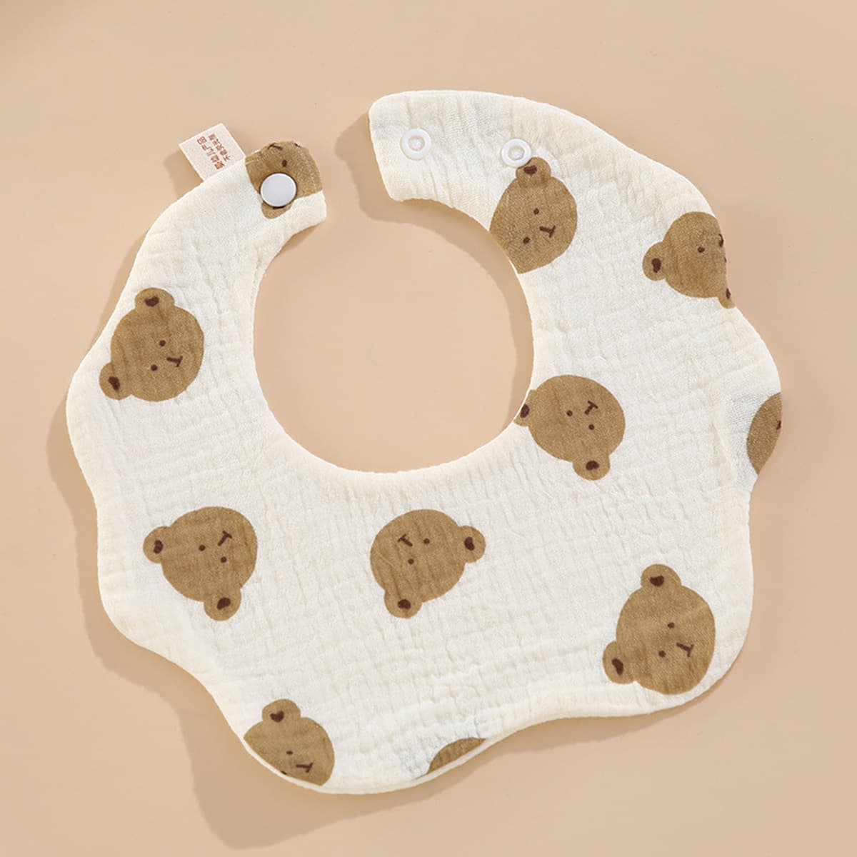 Хлопчатобумажный нагрудник типа Baby Симпатичное полотенце для рта для мужчин и женщин новорожденный ребенок впитывает воду,...