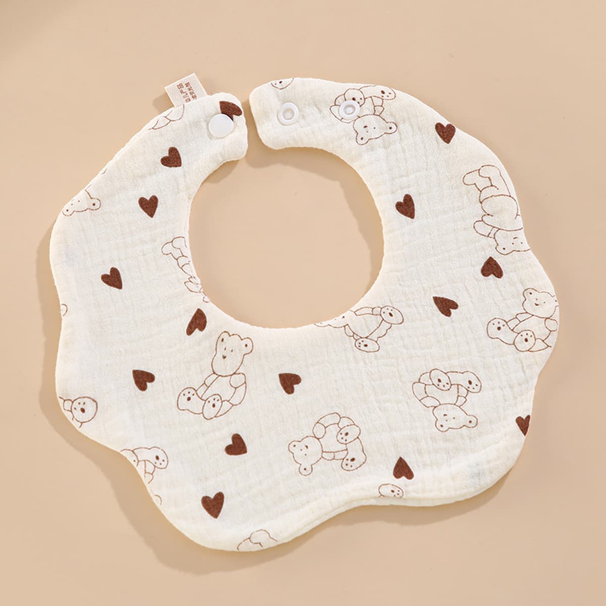 Хлопчатобумажный нагрудник типа Baby Симпатичное полотенце для рта для мужчин и женщин новорожденный ребенок впитывает воду,...