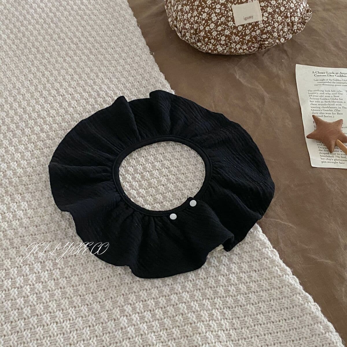 360-градусное детское полотенце для рта в скандинавском стиле 4 слоя чистой хлопчатобумажной пряжи для предотвращения рвоты...