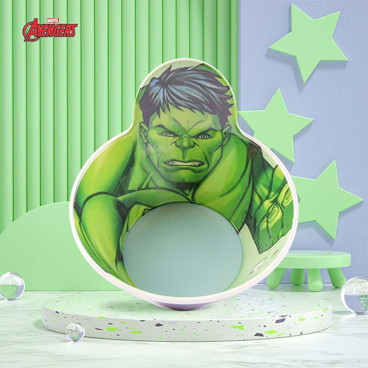 Меламиновая посуда «Человек-паук» Marvel: миска для риса с защитой от ожогов, миска для детского питания, миска для...