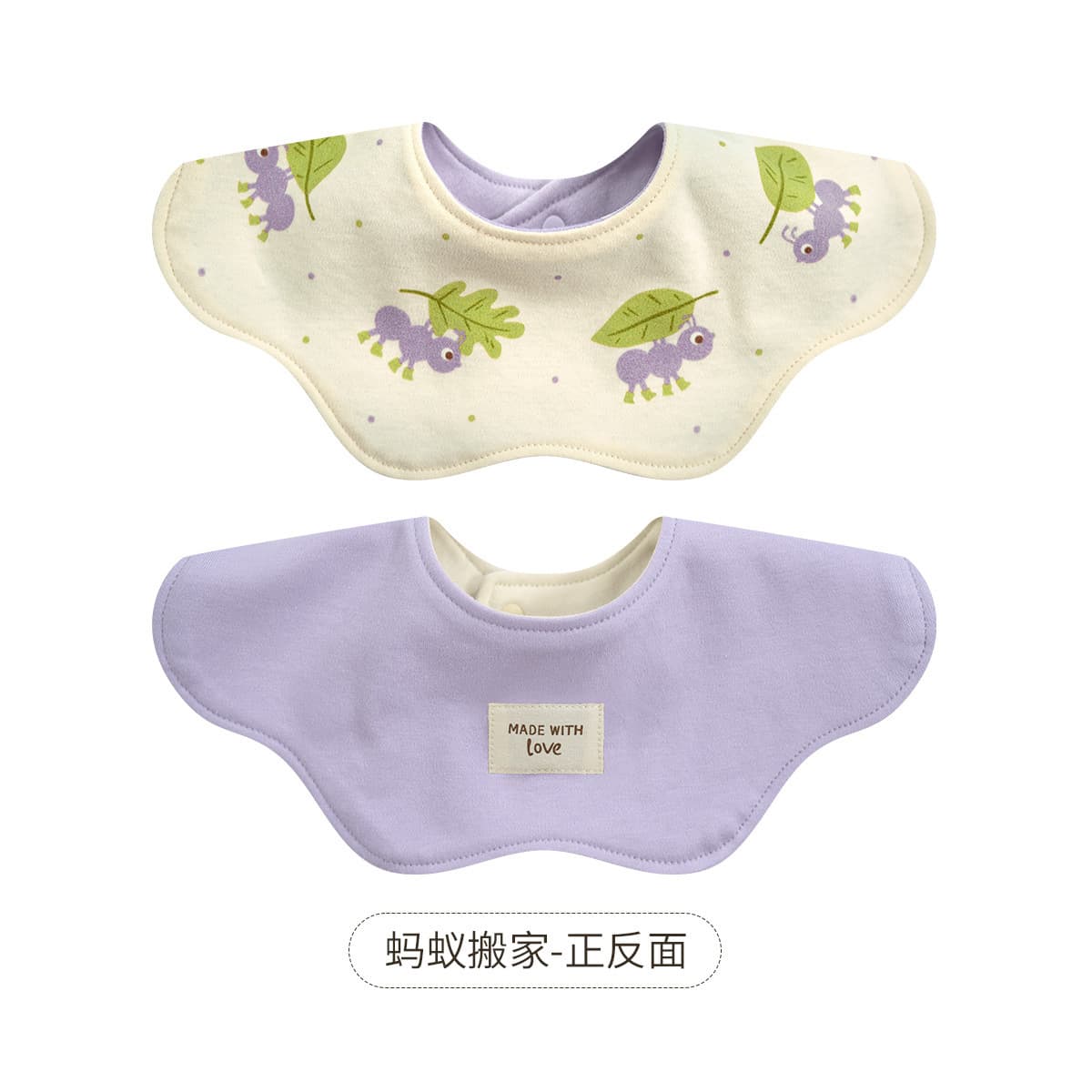 Minizone детское полотенце для слюны из чистого хлопка типа А, нагрудник для новорожденных, мужской и женский нагрудник,...