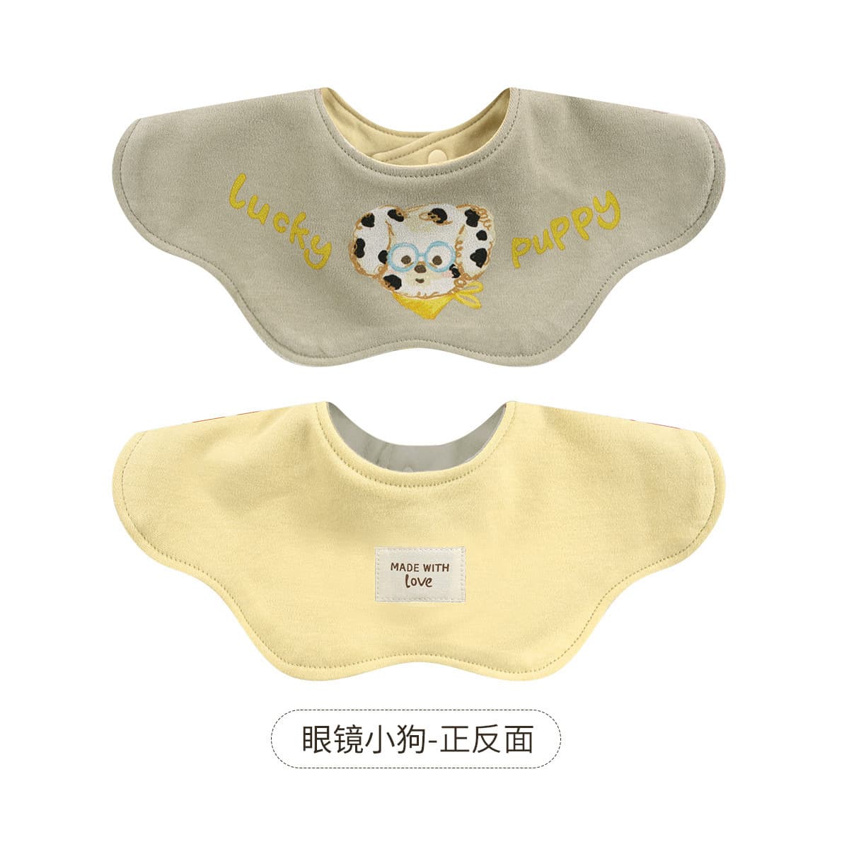 Minizone детское полотенце для слюны из чистого хлопка типа А, нагрудник для новорожденных, мужской и женский нагрудник,...