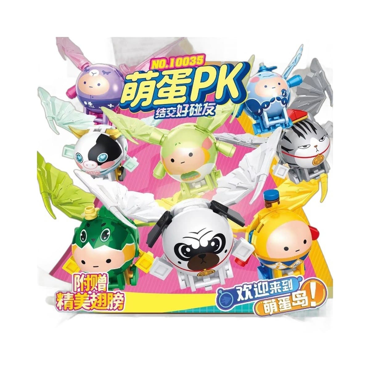 10030 деталей конструктора, развивающий набор для детей, фигурки в виде мультяшных персонажей, подарок, оптом, мини