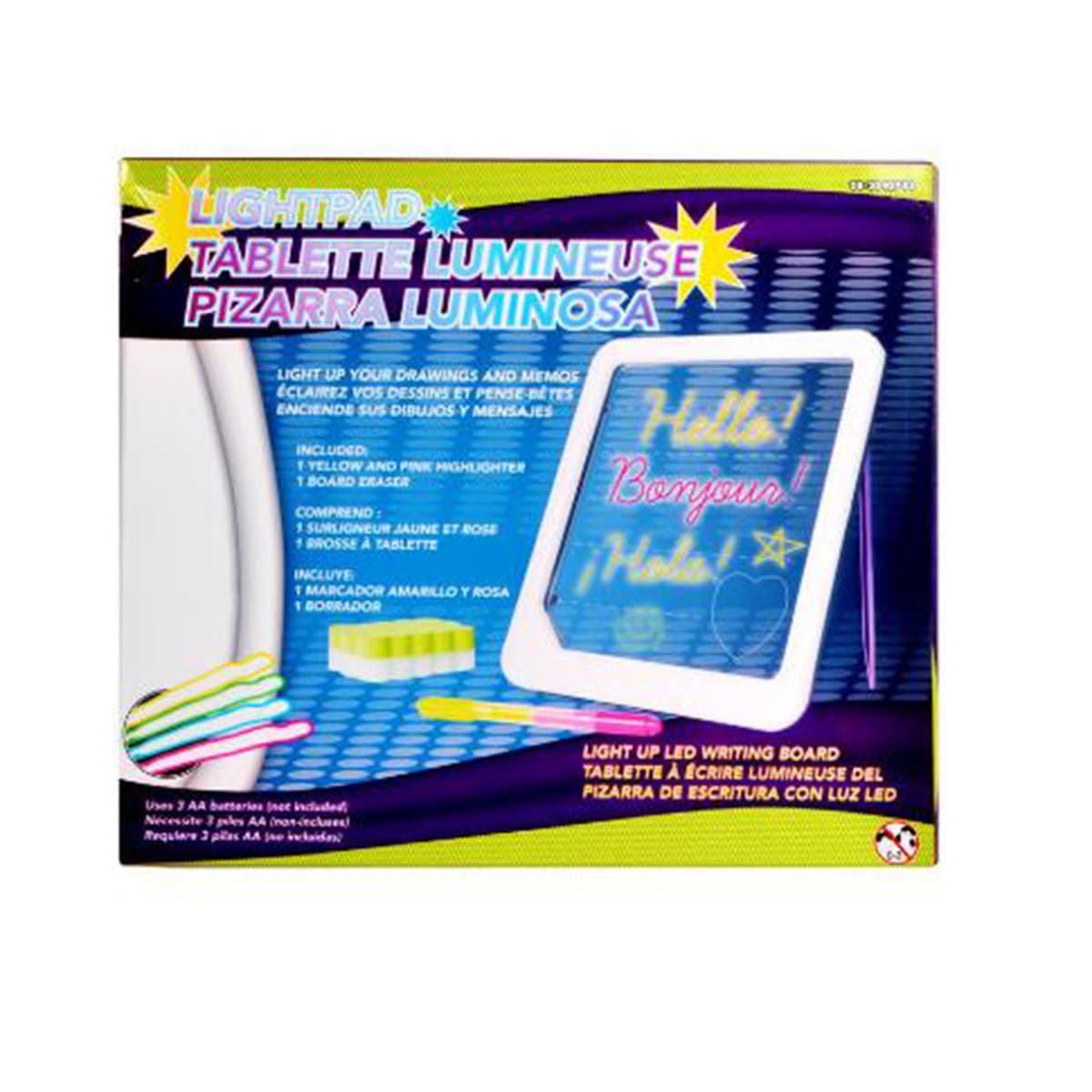 Светодиодная цифровая люминесцентная акриловая доска для письма, светящиеся игрушки, рекламные подарки, экспортные товары...