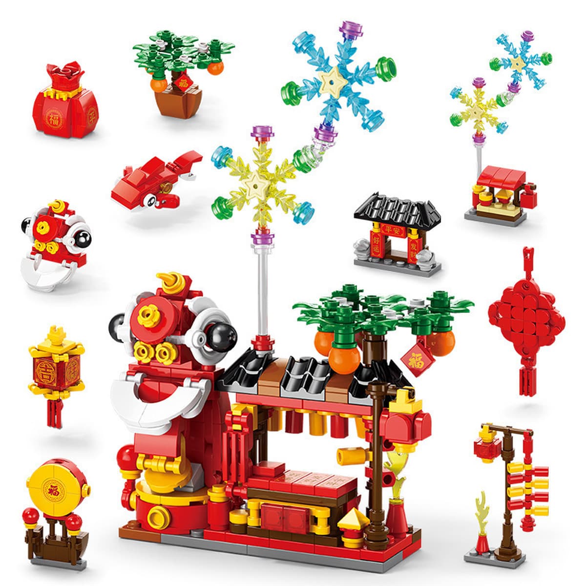 Сборка детских пазлов Xiaomingxing, совместимая с блоками мелких частиц Lego, подарки для детского сада, оптовые игрушки в...