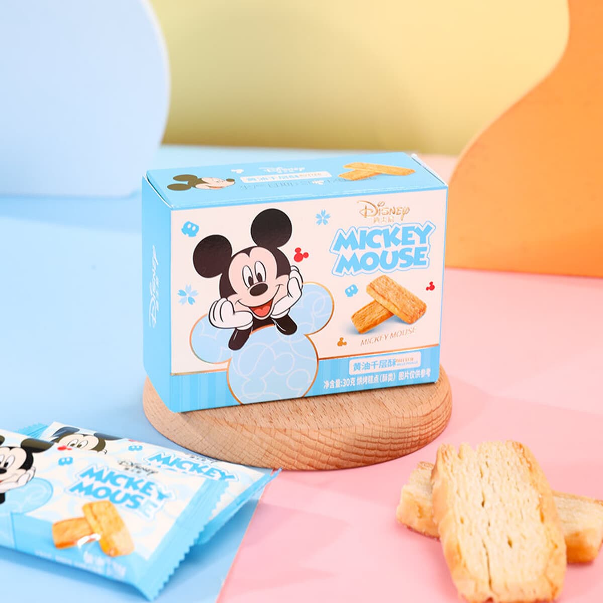 Печенье Disney с датским вкусом, сувенир на первый месяц жизни, подарок на день рождения, повседневный снек, подарок на...