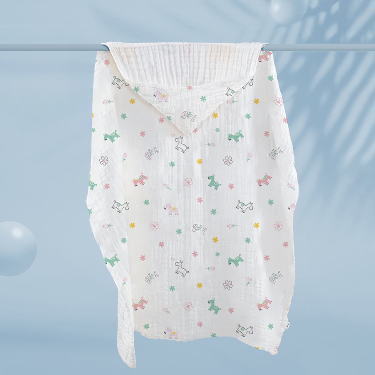 Детское банное полотенце типа A новорожденный ребенок Синьцзянский хлопковый шестислойное марлевое полотенце для...