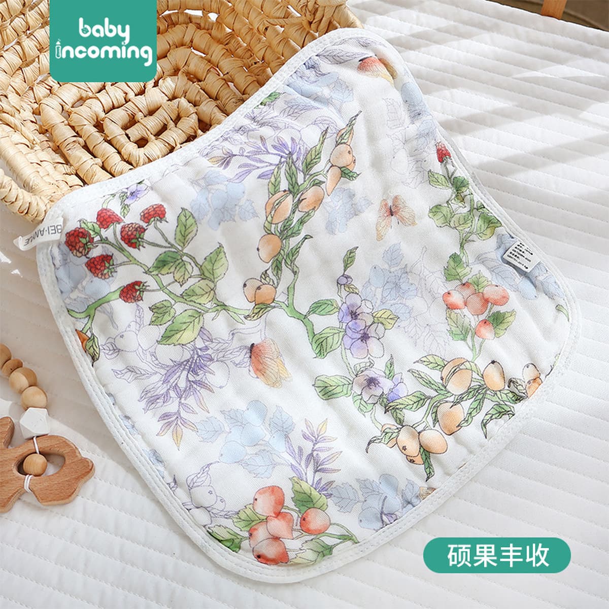 Детское квадратное полотенце 6 слоев хлопчатобумажное мультяшное мягкое впитывание воды, детское полотенце для ванной,...