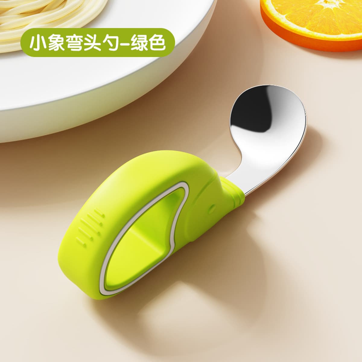 Детская ложка из нержавеющей стали кольцо вилка ложка набор тренировочная ложка