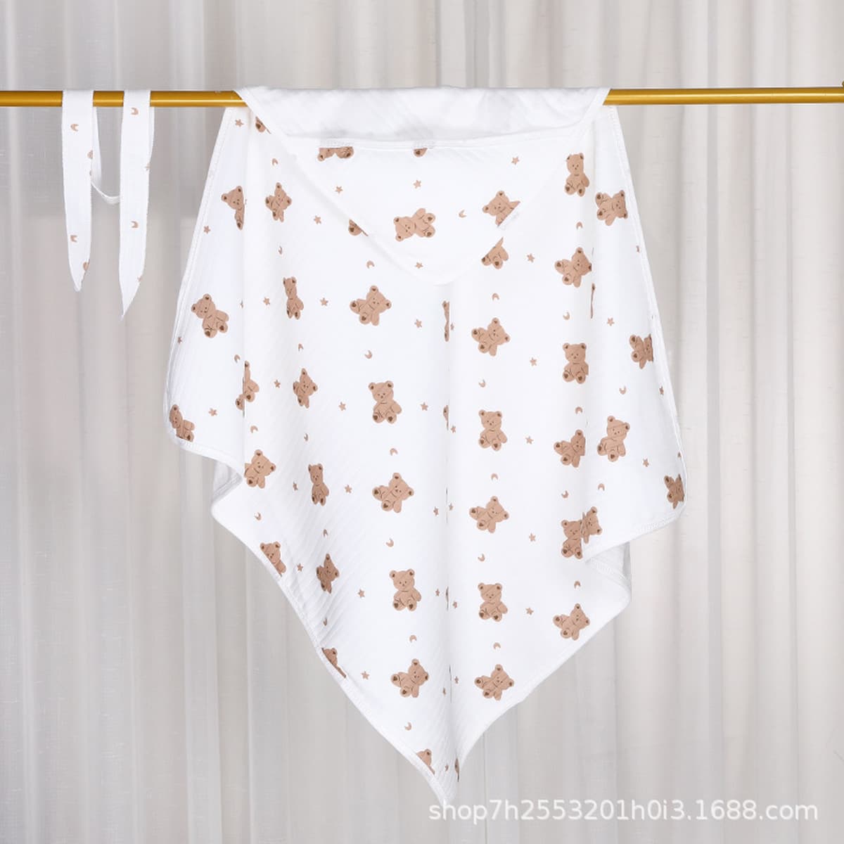 Плед из чистого хлопка для новорожденных, пеленка-кокон для младенцев, товары для мам и малышей на весну и лето, для...