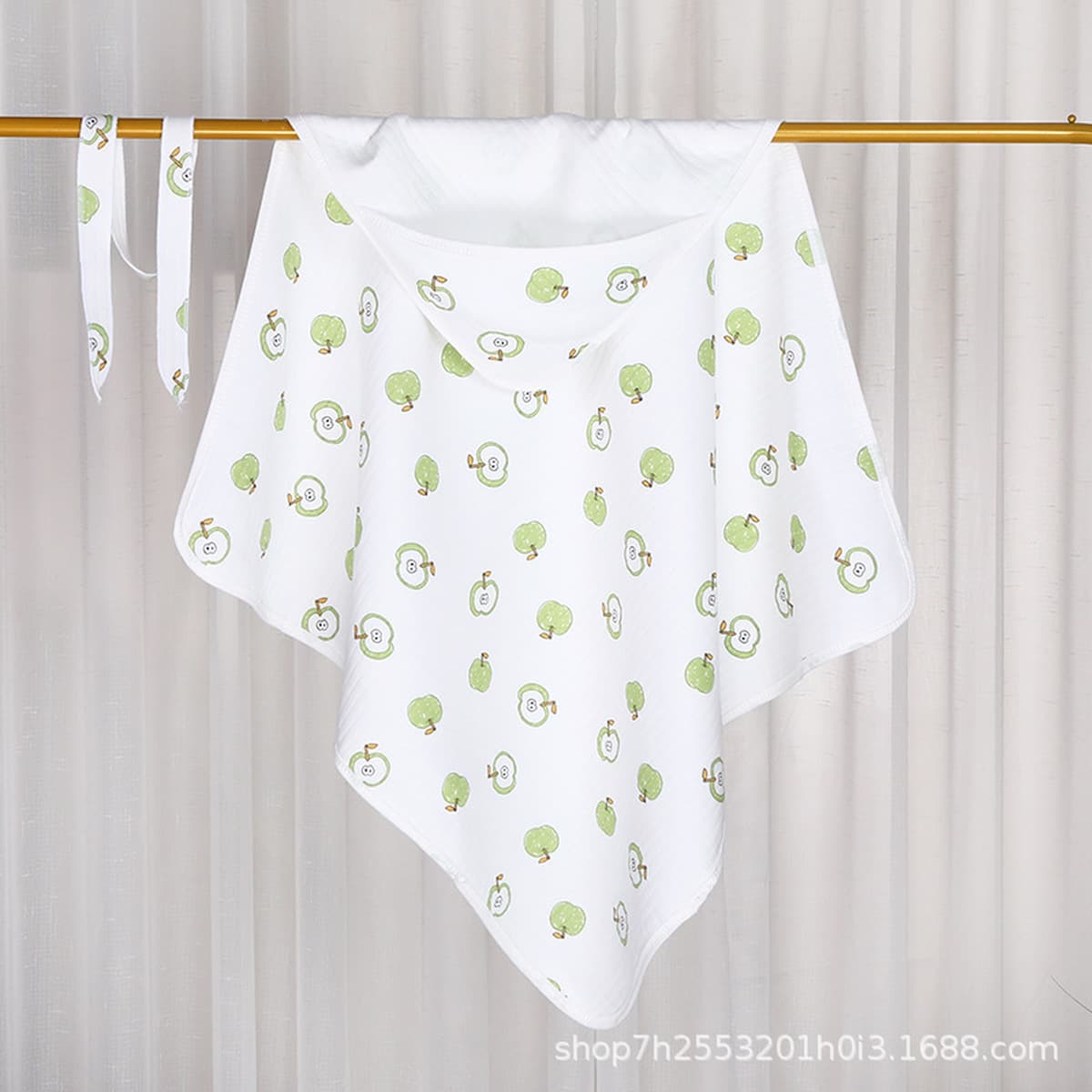 Плед из чистого хлопка для новорожденных, пеленка-кокон для младенцев, товары для мам и малышей на весну и лето, для...