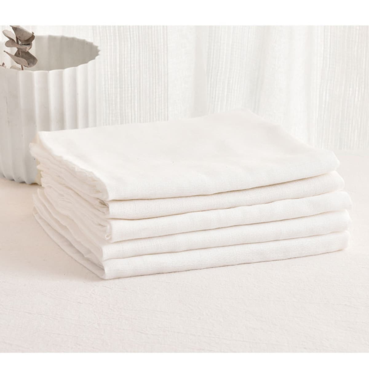 Детские подгузники из чистого хлопка, моющиеся марлевые подгузники для новорожденных, впитывающие детские подгузники,...