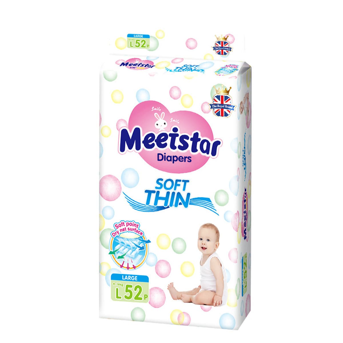 | Подгузники Anhao British Flower | Подгузники-трусики серии Wang — это отечественные, неизлучающие, дышащие и легкие...