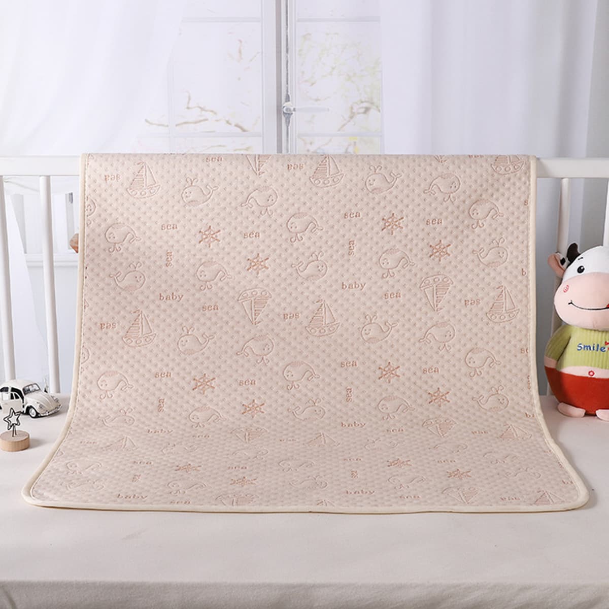 Детский ватный диск, водонепроницаемый дышащий моющийся детский большой размер, герметичный коврик для мочи, коврик для...