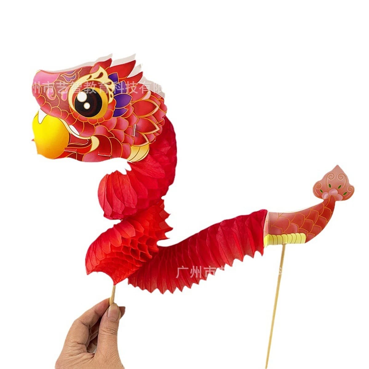 Фестиваль середины осени Танец дракона Цветок Дракон Год змеи Детский набор материалов ручной работы DIY Креативная паста...