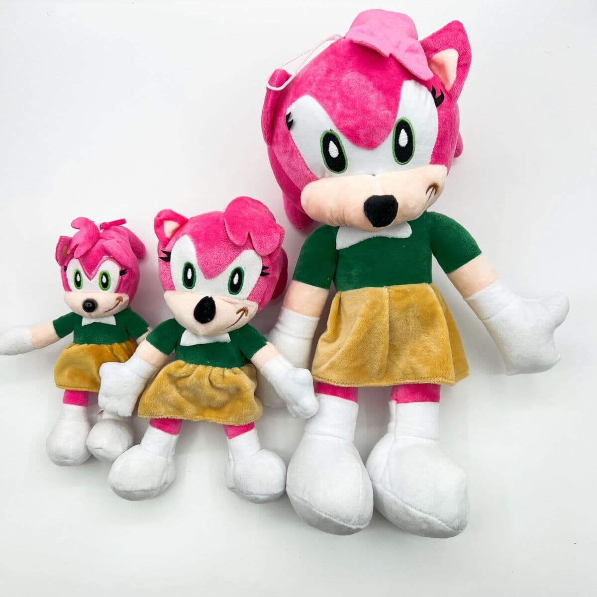 Новая звуковая мышь Sonic Super Sonic плюшевая игрушка tarsnak Ежик кукла детский подарок