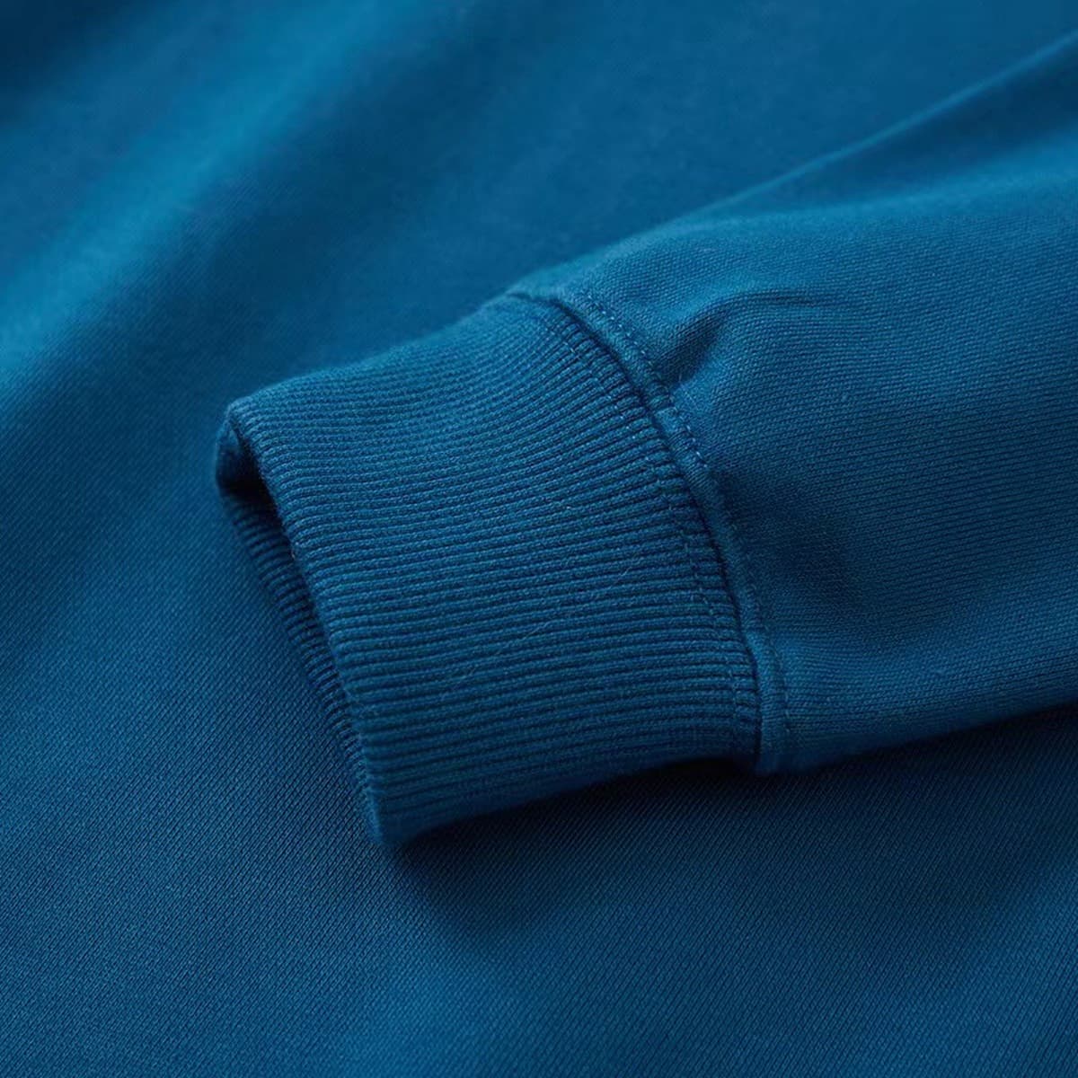 Мужской свитшот из плотного хлопкового трикотажа (380 г), американский ретро-стиль, однотонный, с длинным рукавом, круглой...