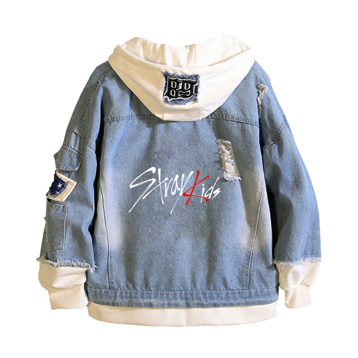 Трансграничные stray kids периметр свитер весна и осень с длинными рукавами мужской толстовка с капюшоном