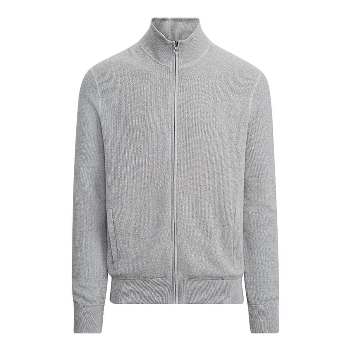 Новинка 8503, мужской хлопковый свитер с высоким воротом на молнии, мужской зимний однотонный Приталенный кардиган,...