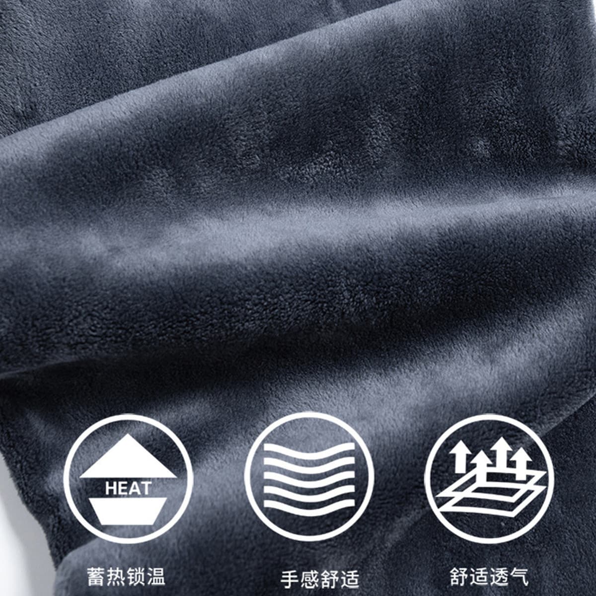 Зимние бархатные джинсы мужское качество рыхлые прямые удобные мужские брюки среднего возраста папа мужские брюки с высокой...